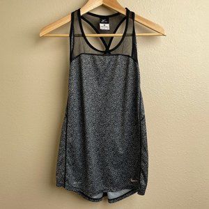 Nike Dri Fit Animal Print Racer Back Tank Top Size S